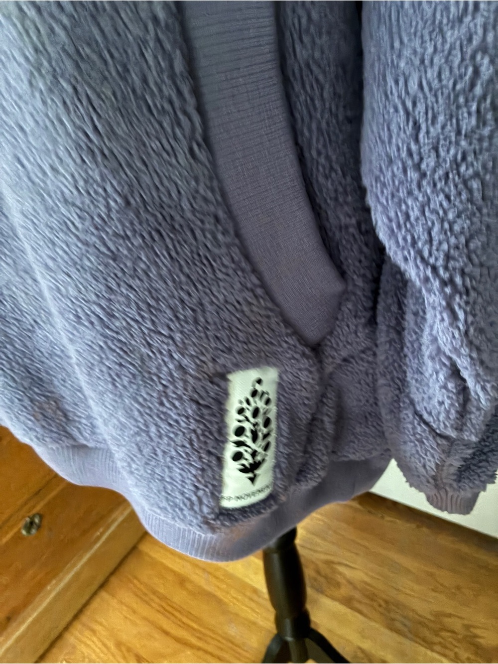FP Movement by Free People Plush Funnel Neck Pullover - Purple - Picture 2 of 3